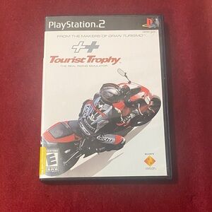 Sony PlayStation 2 Tourist Trophy - Black and Red